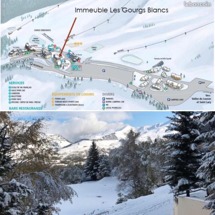 Appartement Ski Station Val Louron - Au Pied Des Pistes - 4 - 6 Personnes Génos Exteriör bild